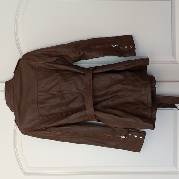 Echt Ledger woman's leather jacket - Picture 8 of 16